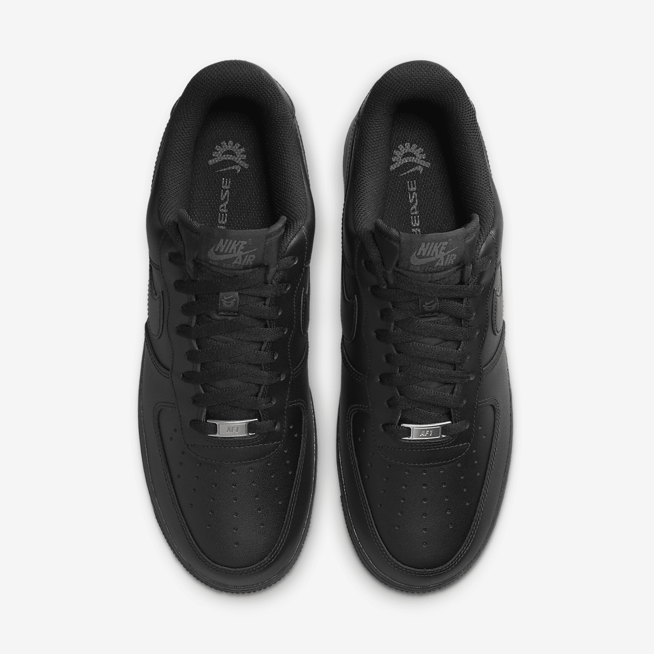 Nike Air Force 1 sneaker Zwart/Zwart/Zwart