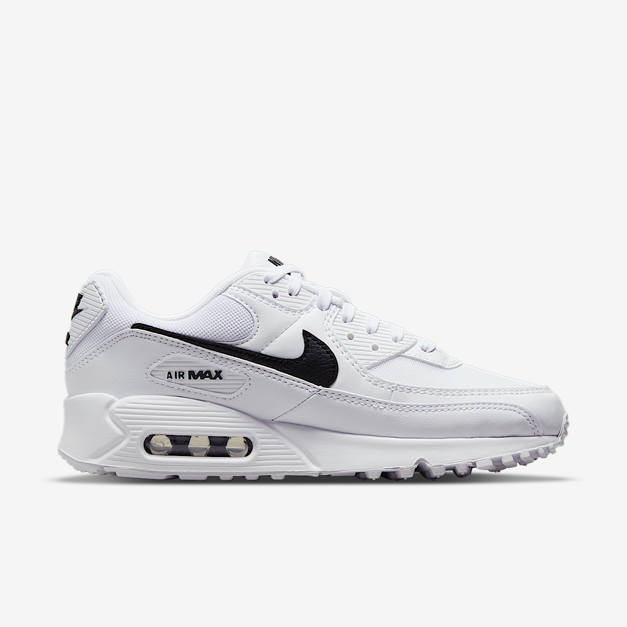 Nike Air max 90 sneaker Wit/Wit/Zwart