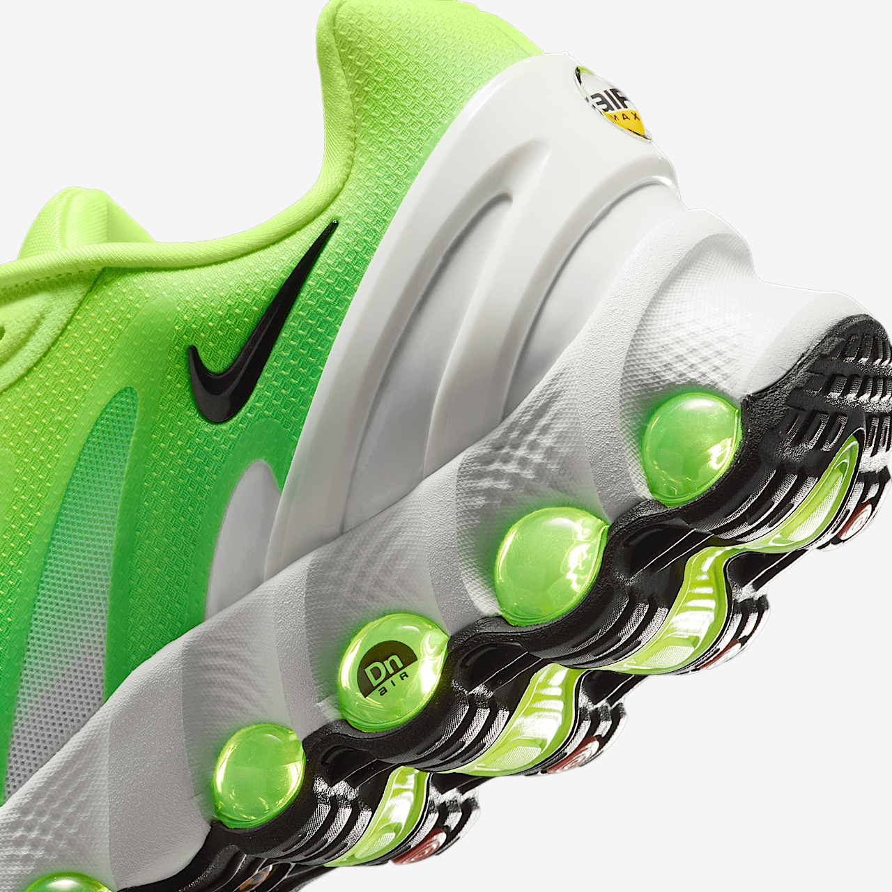 Nike Air Max DN sneaker Volt/Green Strike/Summit White/Zwart