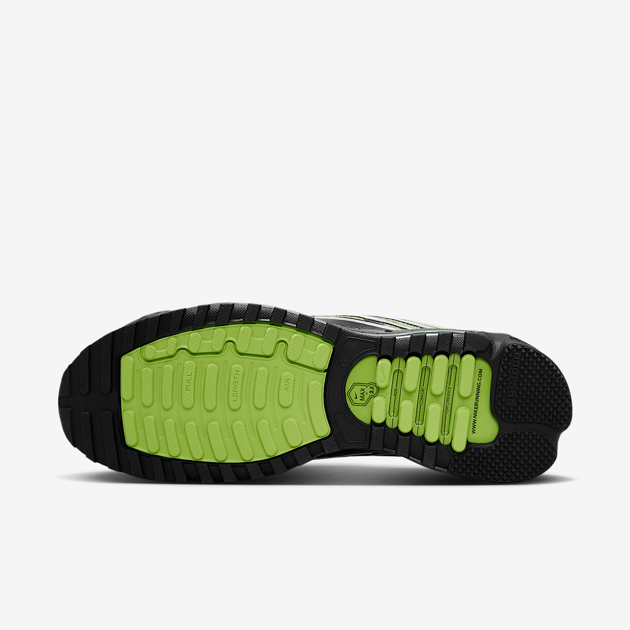 Nike Air Max sneaker Zwart/Zwart/Citron