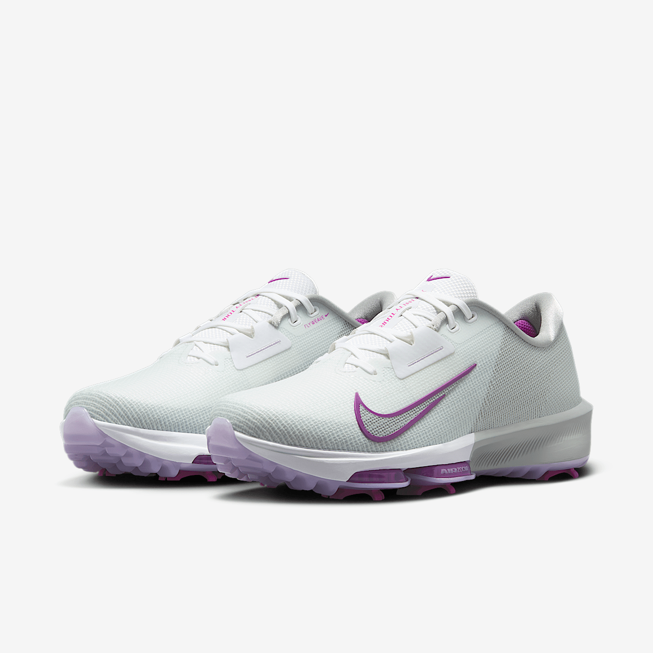 Nike  sneaker Wit/Light Smoke Grey/Vivid Purple