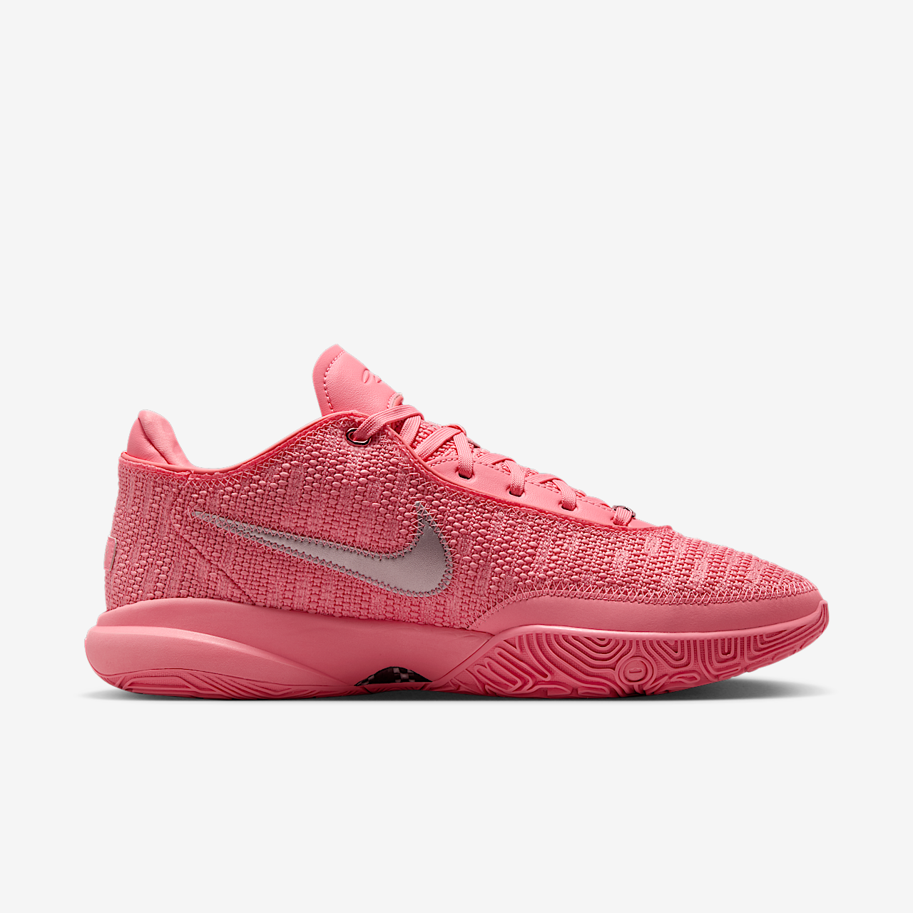 Nike LeBron sneaker Pink Gaze/Metallic Silver/Pink Gaze