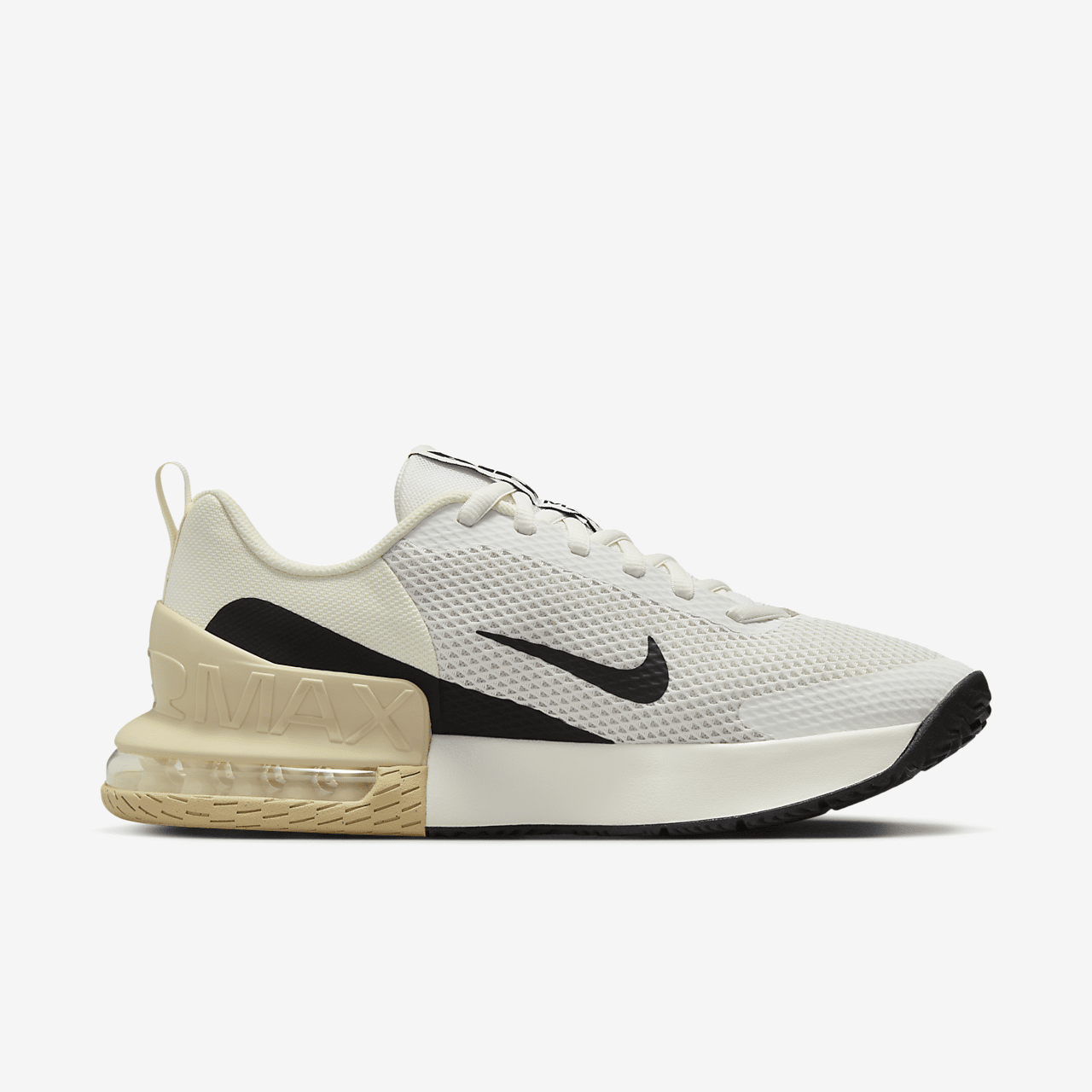 Nike Air Max Alpha sneaker Sail/Coconut Milk/Team Gold/Zwart