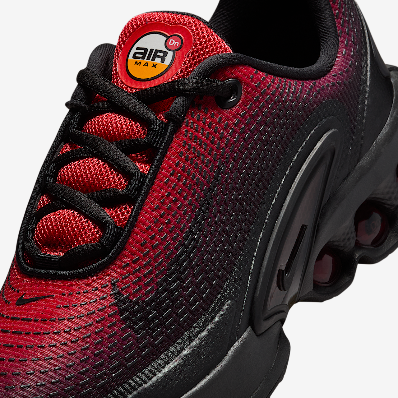 Nike Air Max DN sneaker University Red/Bright Mandarin/Wit/Zwart