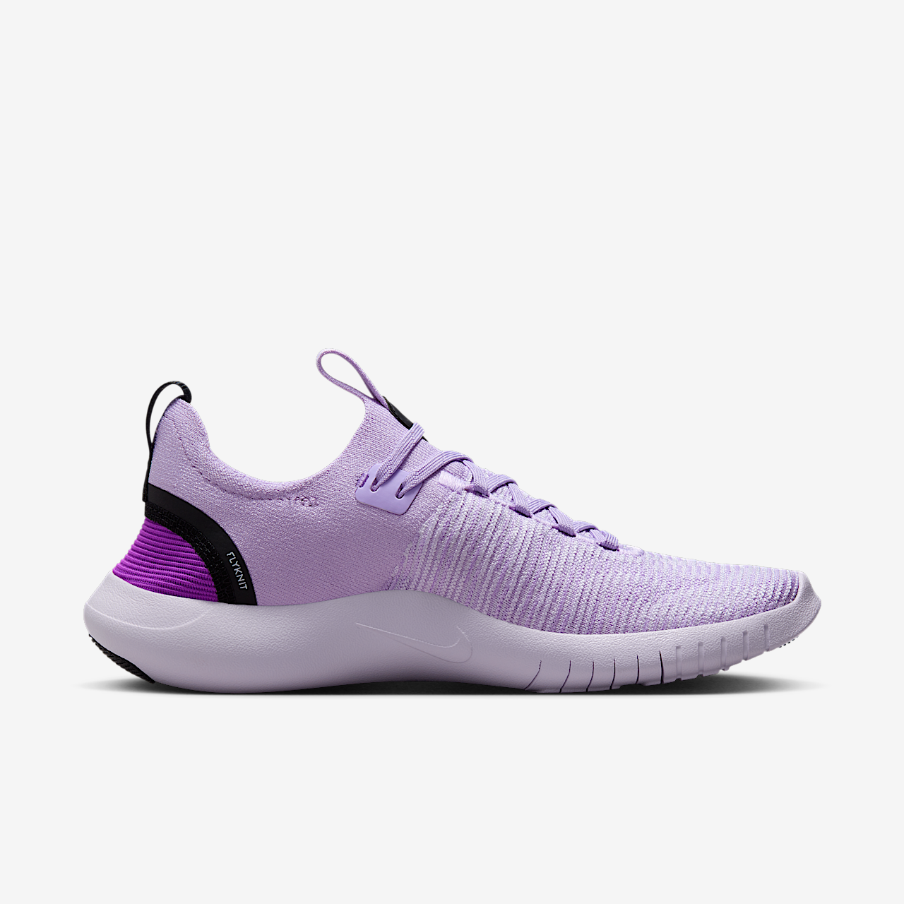 Nike Free sneaker Lilac Bloom/Barely Grape/Vivid Purple/Zwart