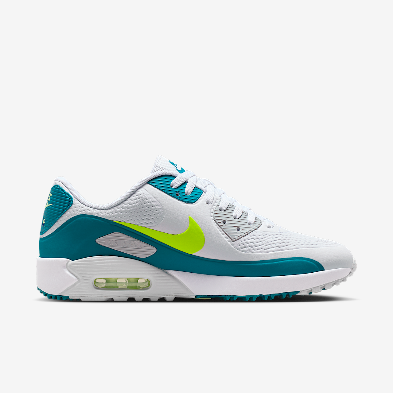 Nike Air max 90 sneaker Wit/Bright Spruce/Volt