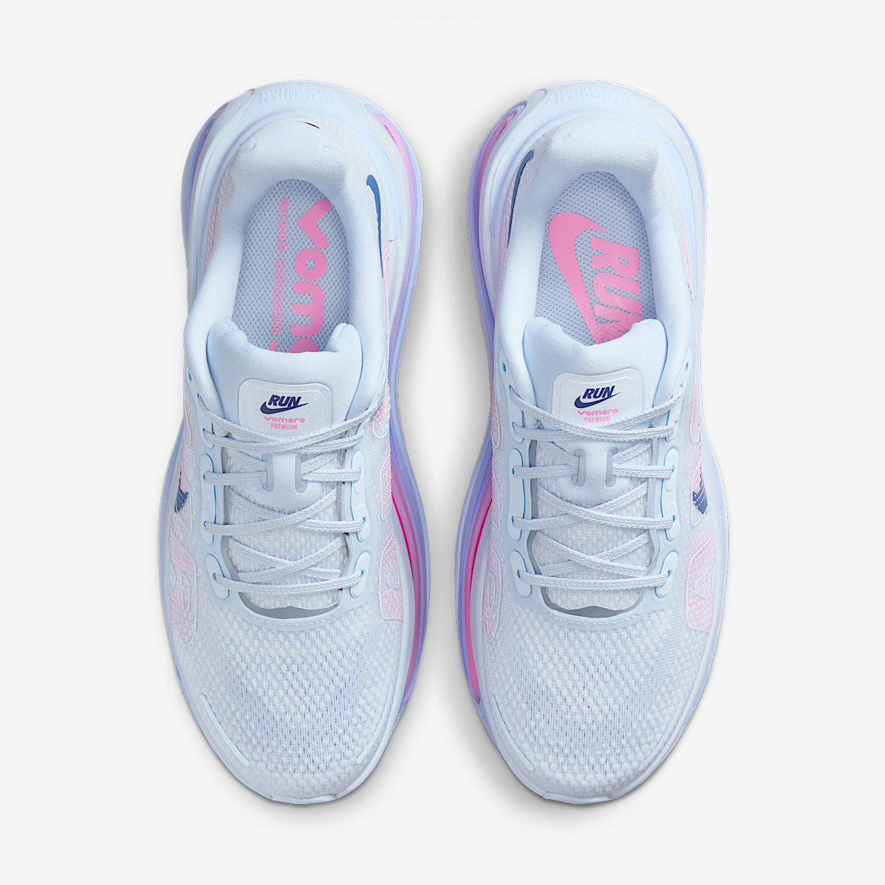 Nike Vomero sneaker Blue Tint/Aluminum/Pink Spell/Deep Royal Blue