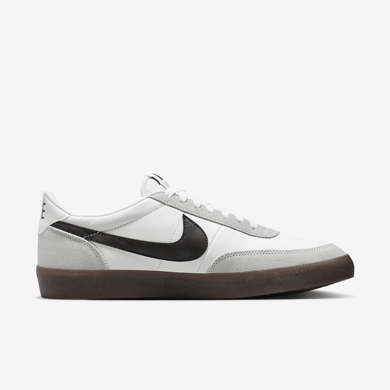 Nike  sneaker Wit/Light Silver/Gum Dark Brown/Zwart