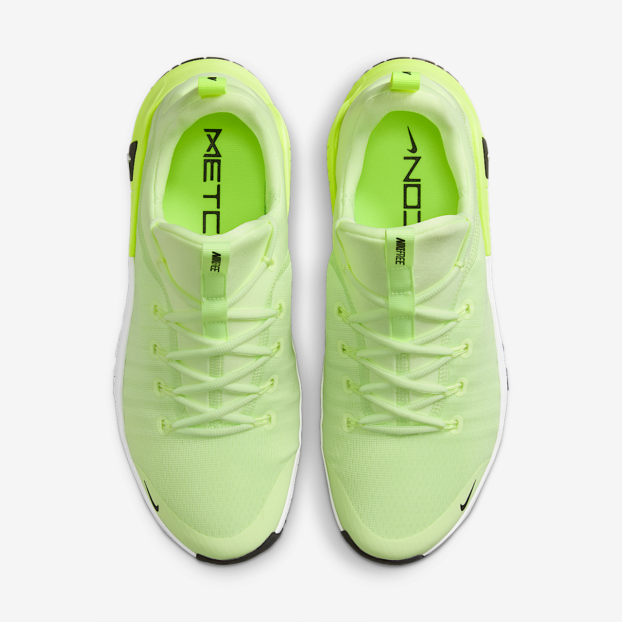 Nike Free sneaker Barely Volt/Volt/Wit/Zwart