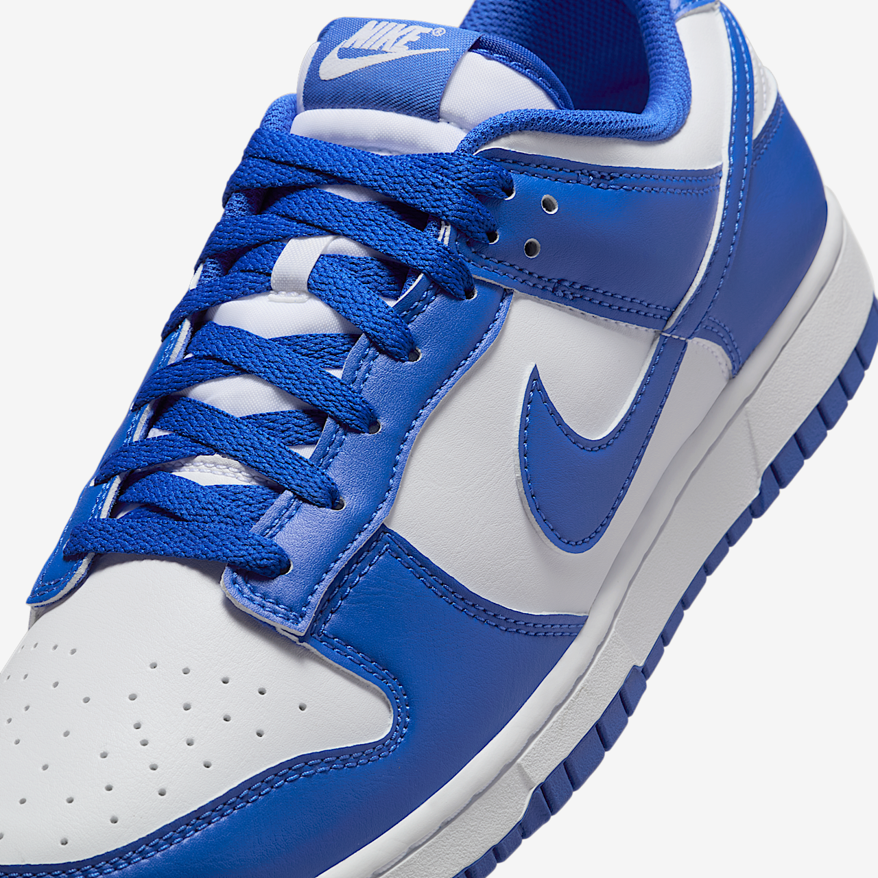 Nike Dunk Low sneaker Wit/Hyper Royal