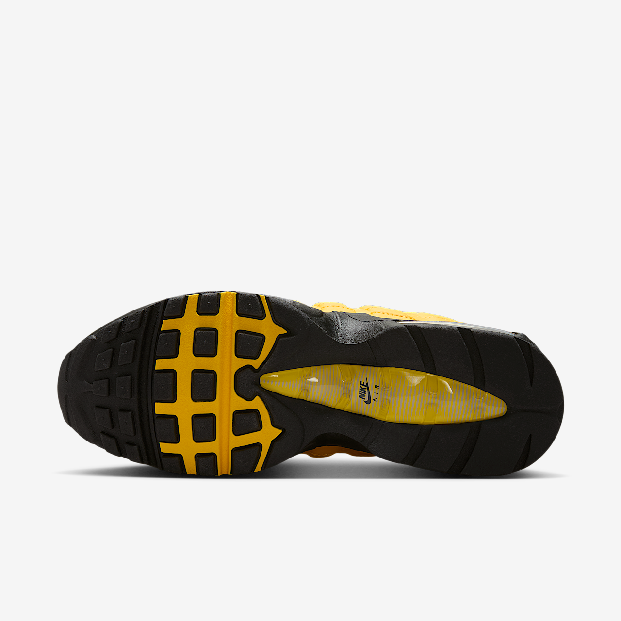 Nike Air Max sneaker Varsity Maize/Zwart/Metallic Silver/Zwart