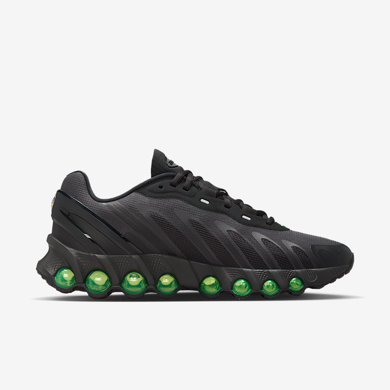 Nike Air Max DN sneaker Zwart/Dark Smoke Grey/Zwart/Green Strike