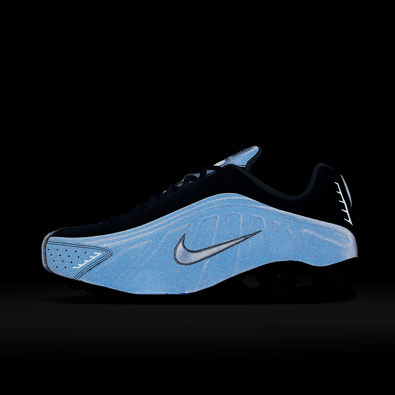 Nike Nike Shox sneaker Obsidian/Diffused Blue/Aluminum