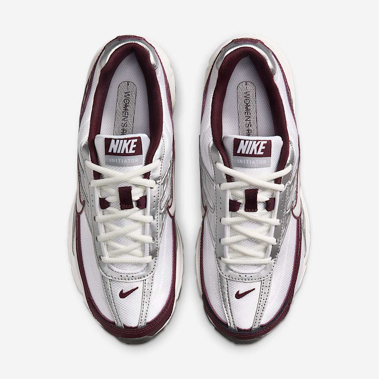 Nike Nike Initiator sneaker Wit/Sail/Burgundy Crush/Sail
