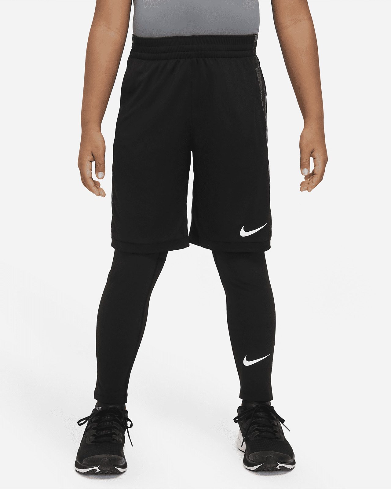 Детские тайтсы Nike Pro Dri-FIT Big Kids' (Boys') Tights