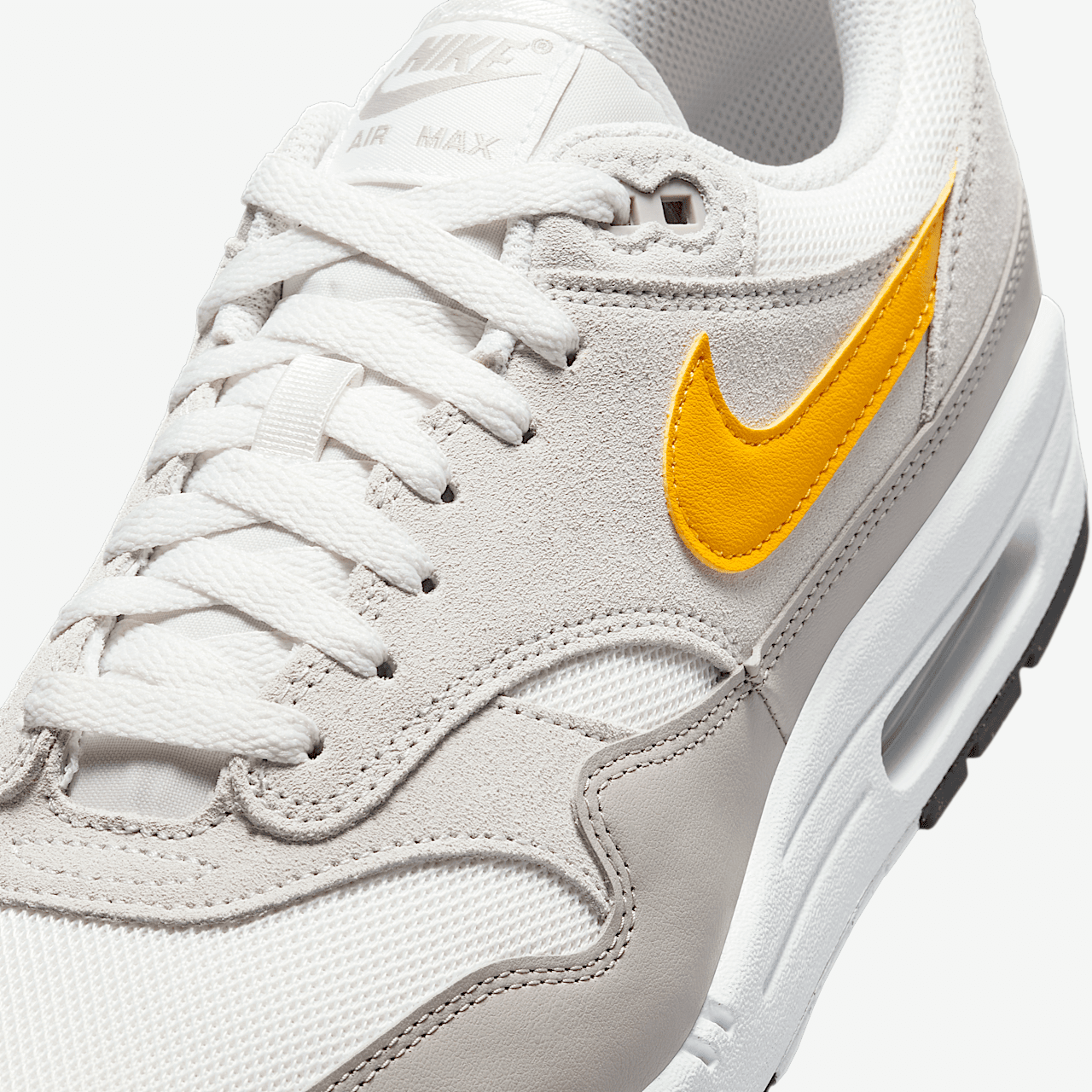 Nike Air Max 1 sneaker Summit White/Vast Grey/College Grey/University Gold