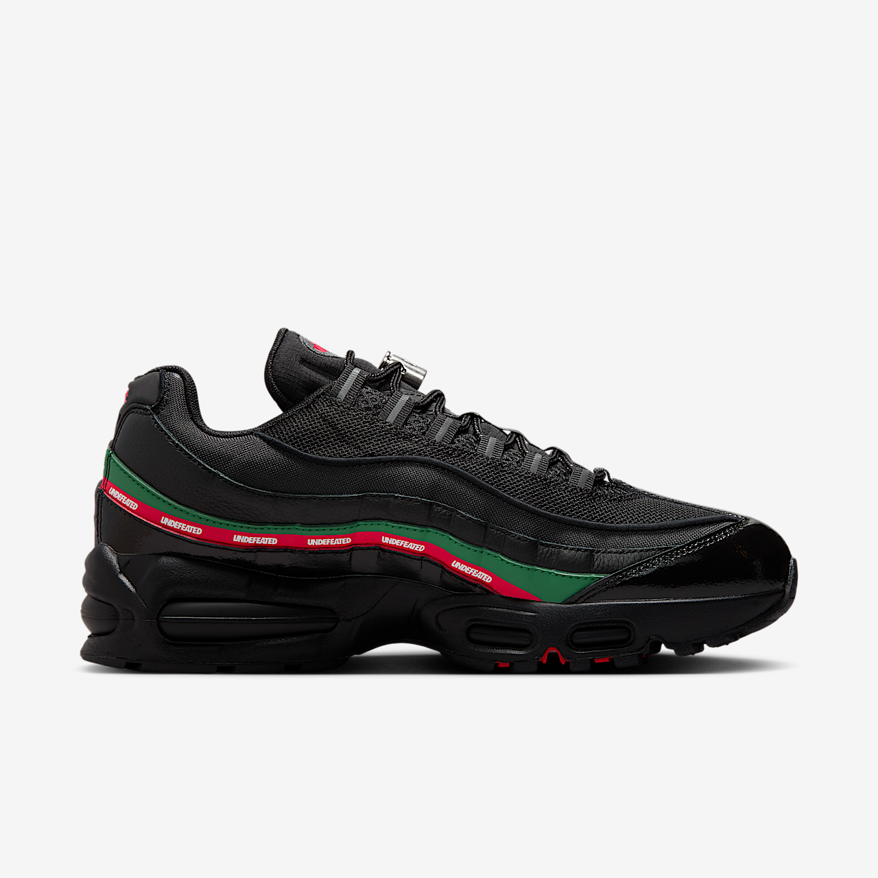 Nike Air Max 95 sneaker Zwart/Gorge Green/Sport Red/Metallic Silver