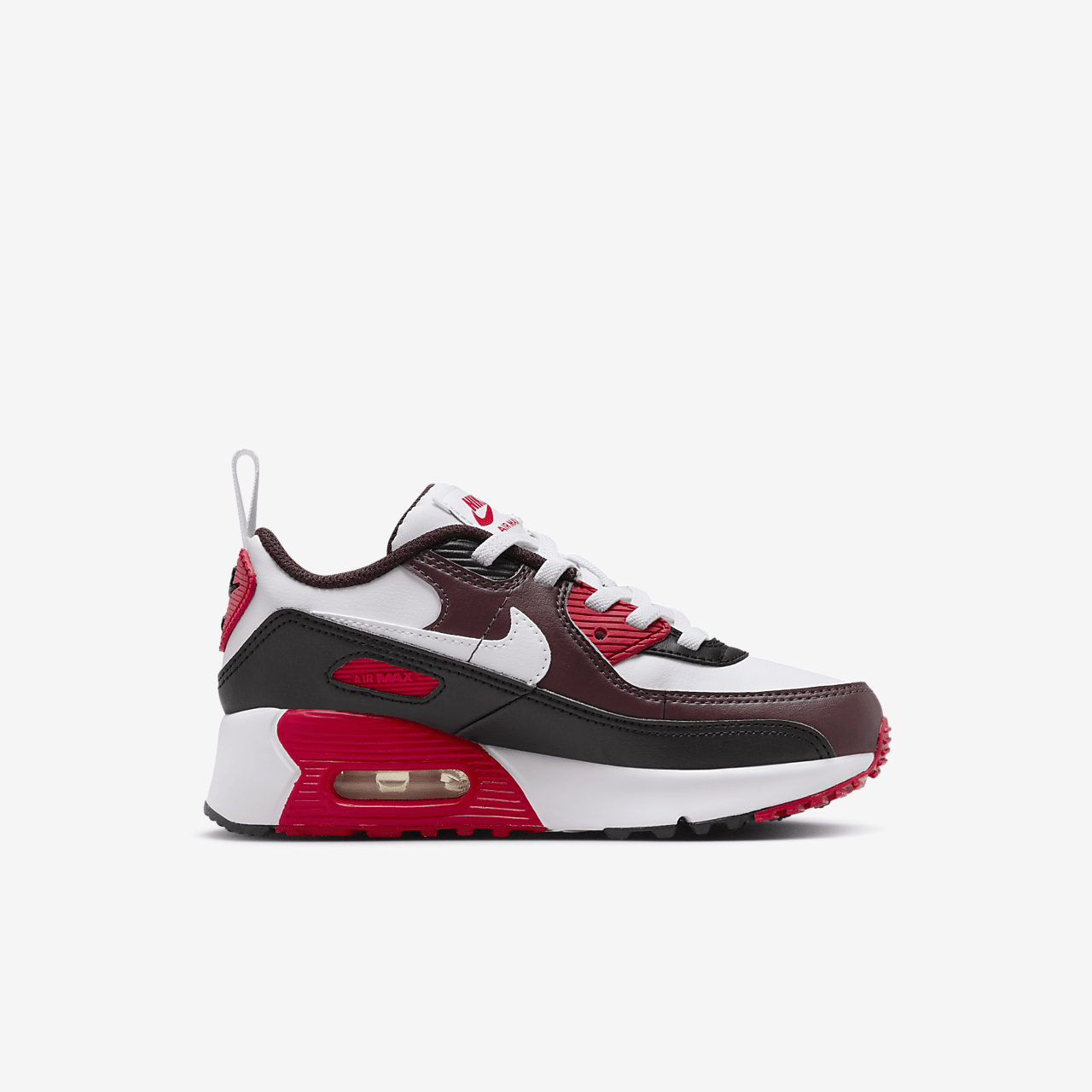 Nike Air max 90 sneaker Burgundy Crush/Zwart/University Red/Wit