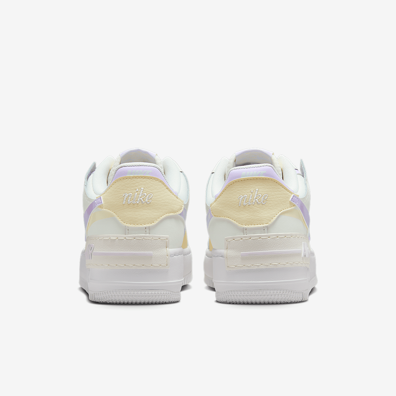 Nike Air Force 1 sneaker Sail/Alabaster/Wit/Barely Grape