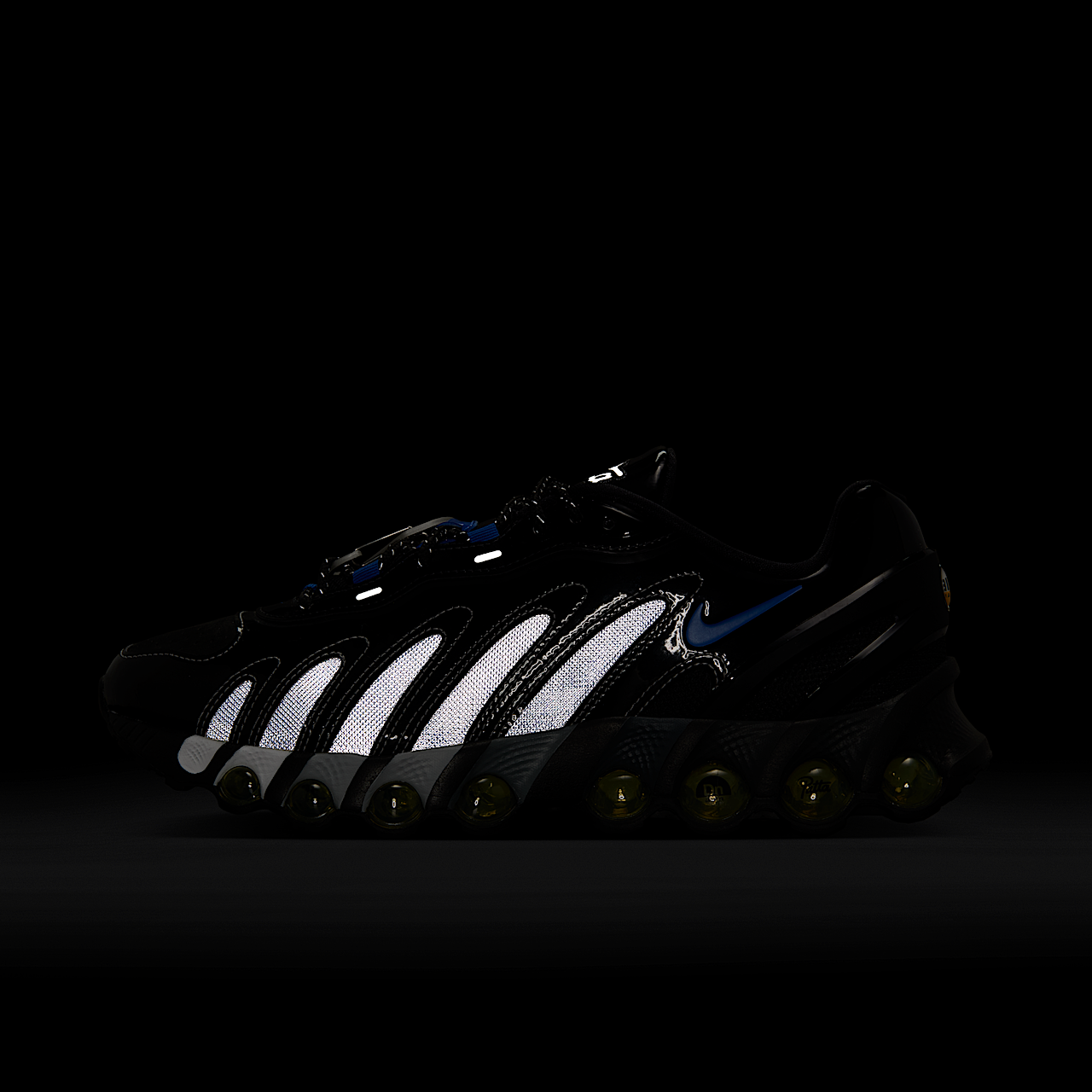 Nike Air Max DN sneaker Zwart/Metallic Silver/Wit/Game Royal