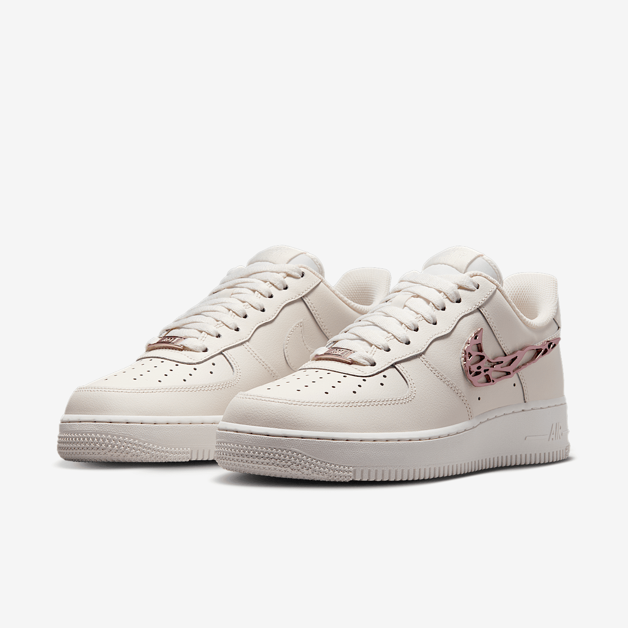Nike Air Force 1 sneaker Sail/Sail/Sail/Rose Gold