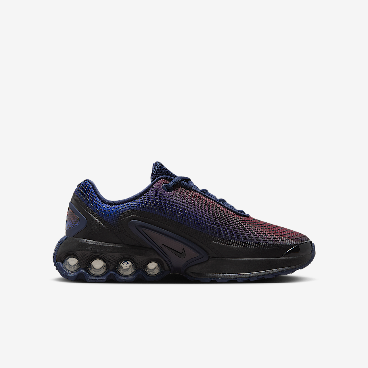 Nike Air Max DN sneaker Dark Team Red/Midnight Navy/Hyper Royal/Zwart