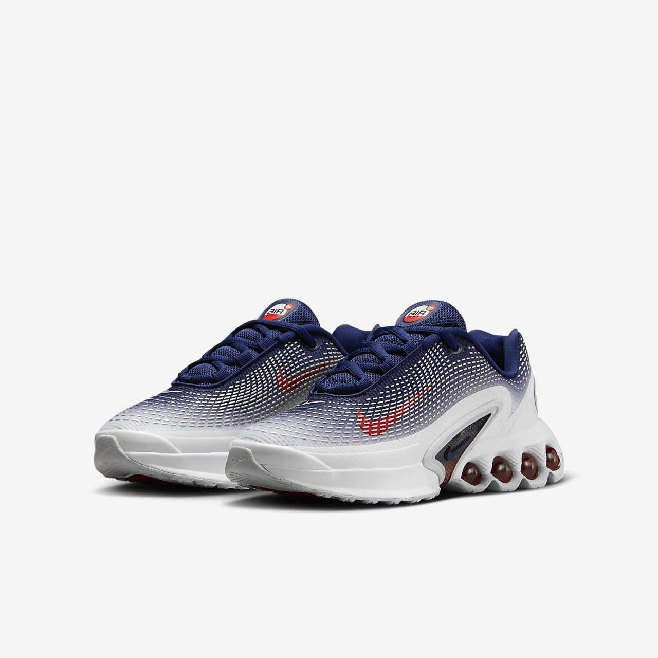 Nike Air Max DN sneaker Wit/Blue Void/Blue Void/Sport Red