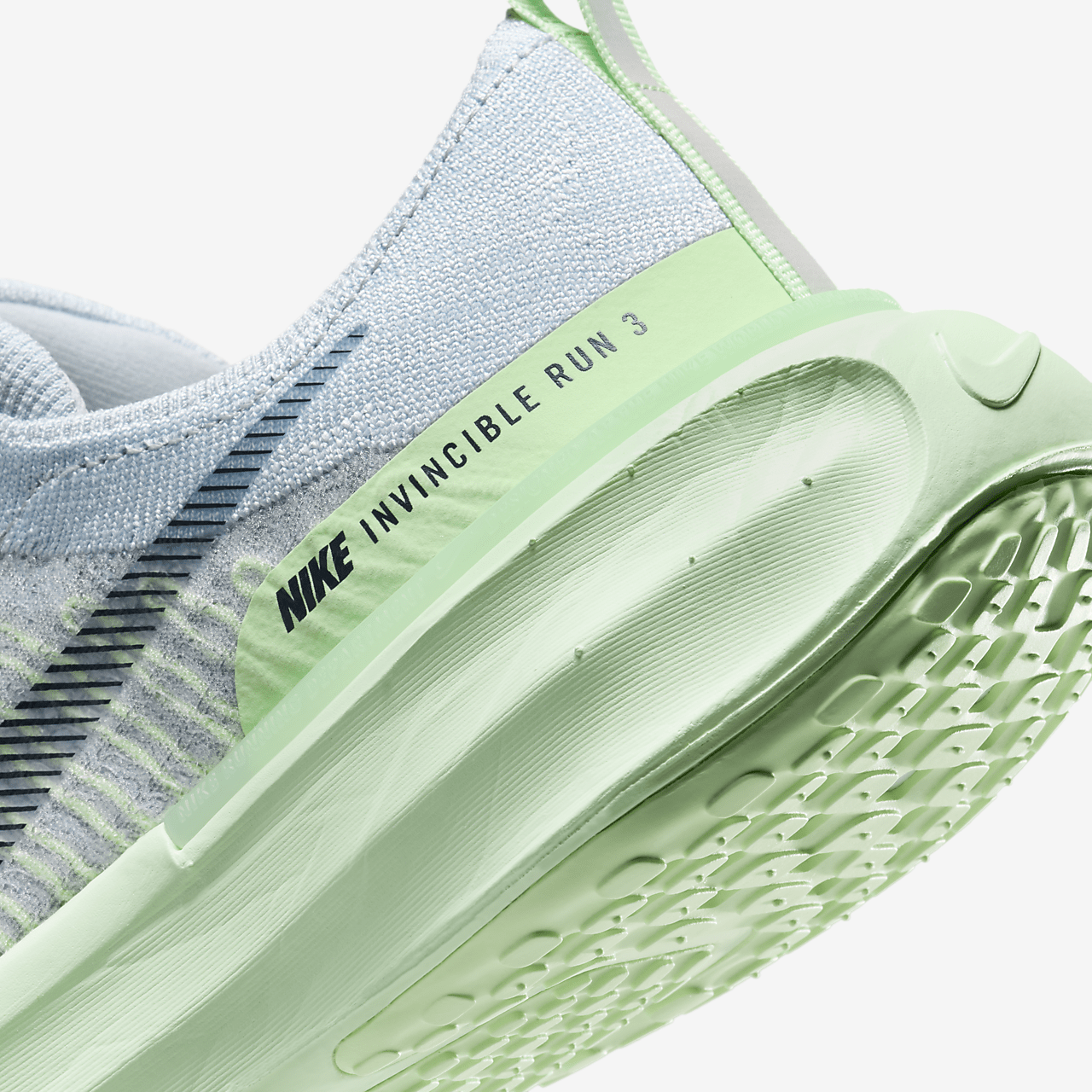 Nike  sneaker Pure Platinum/Cool Grey/Vapor Green/Dark Obsidian