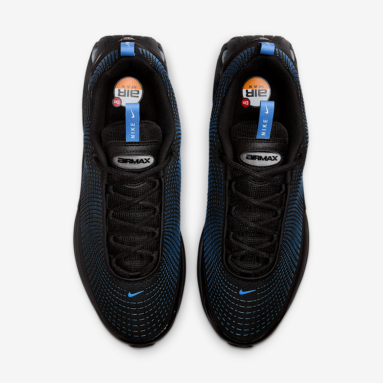 Nike Air Max DN sneaker Zwart/Wolf Grey/Zwart/University Blue