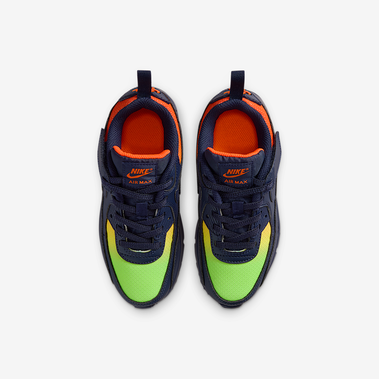 Nike Air max 90 sneaker Lemon Venom/Hyper Crimson/Laser Orange/Blackened Blue