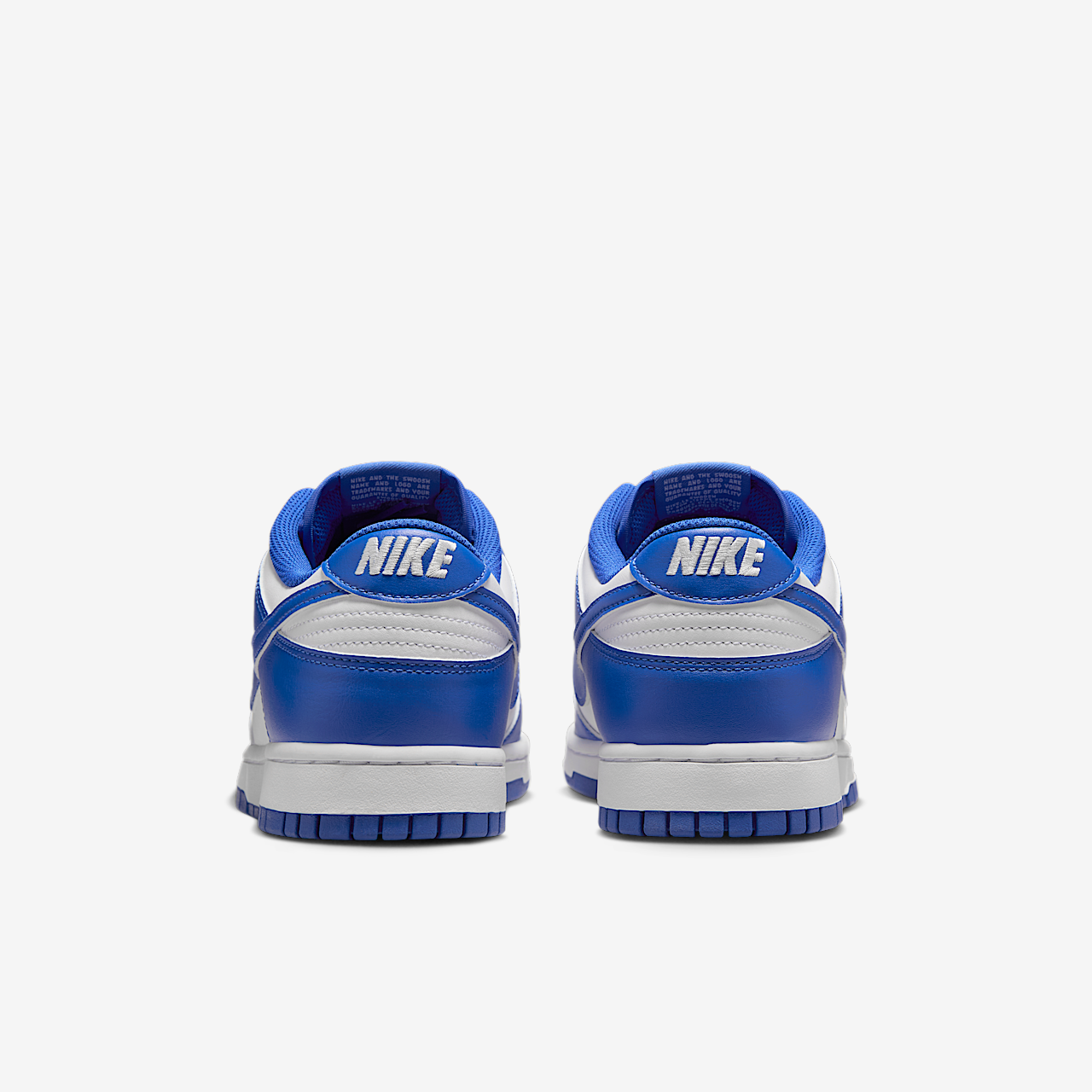 Nike Dunk Low sneaker Wit/Hyper Royal