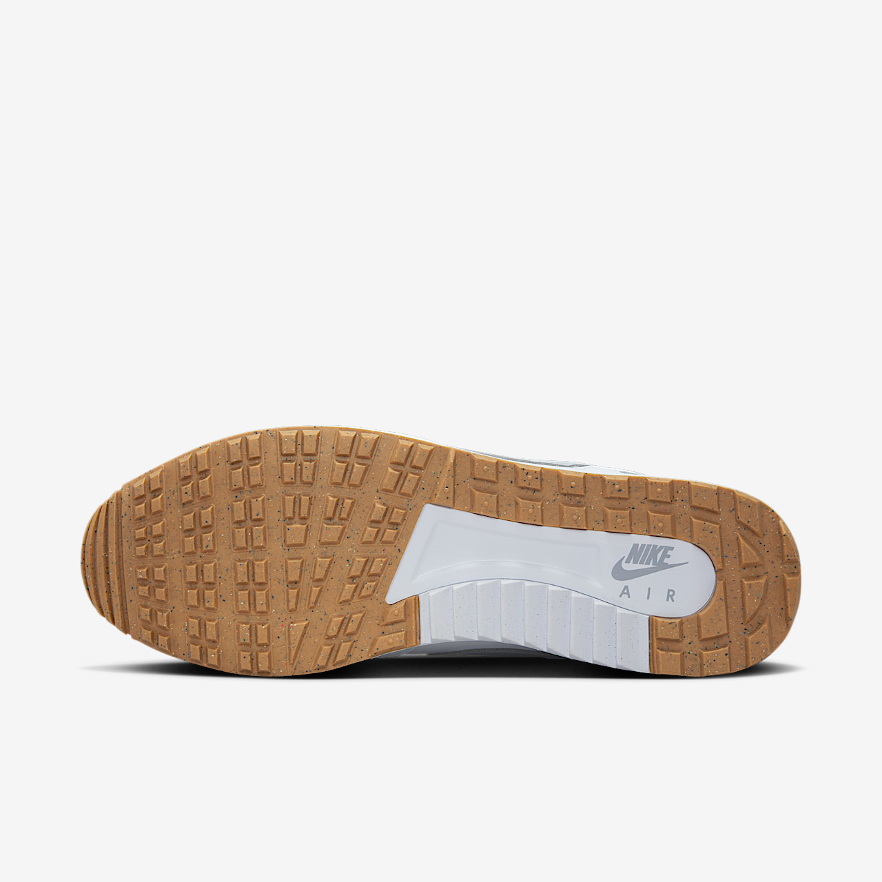 Nike Pegasus sneaker Wit/Gum Medium Brown/Pure Platinum