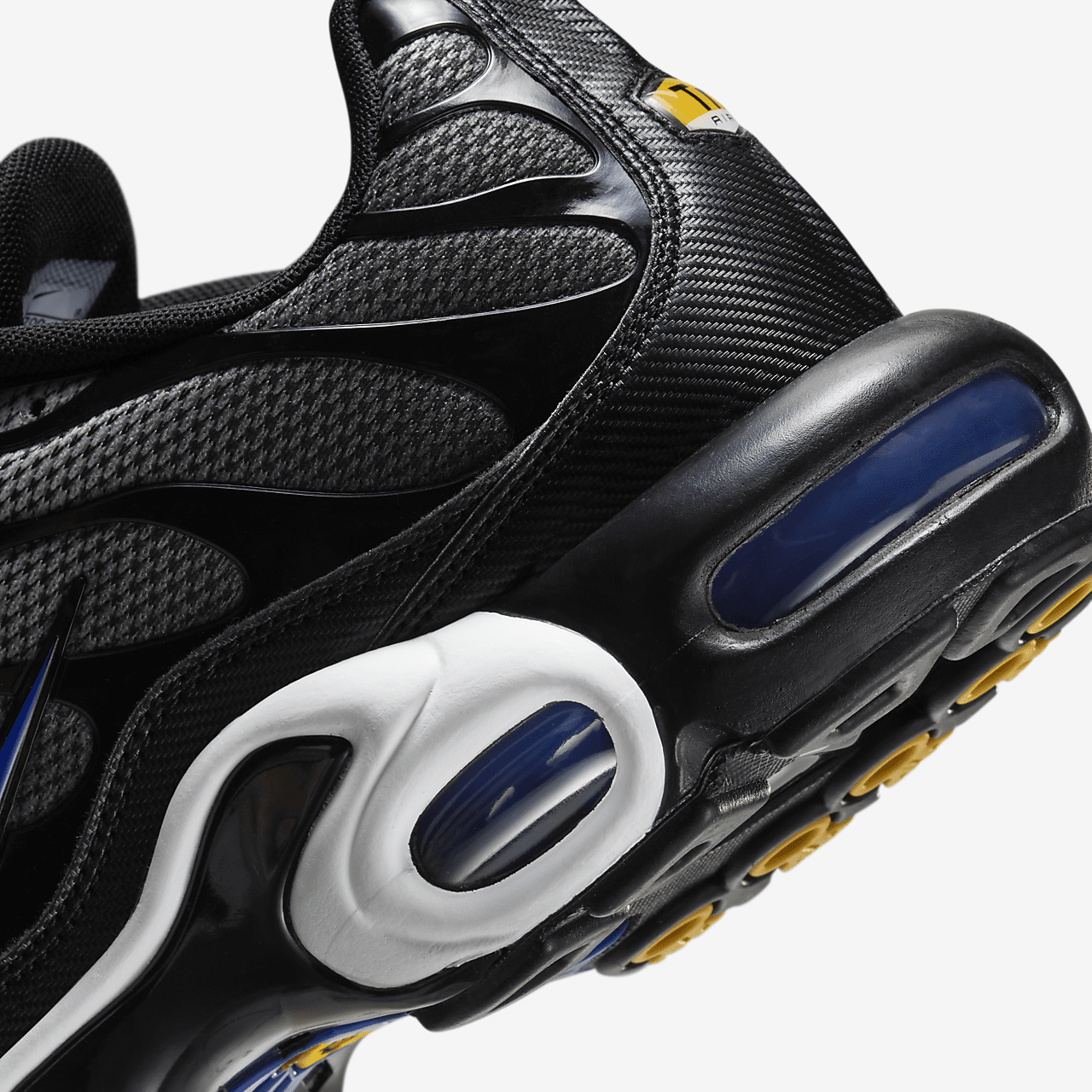 Nike Air Max Plus sneaker Wit/Zwart/Anthracite/Racer Blue