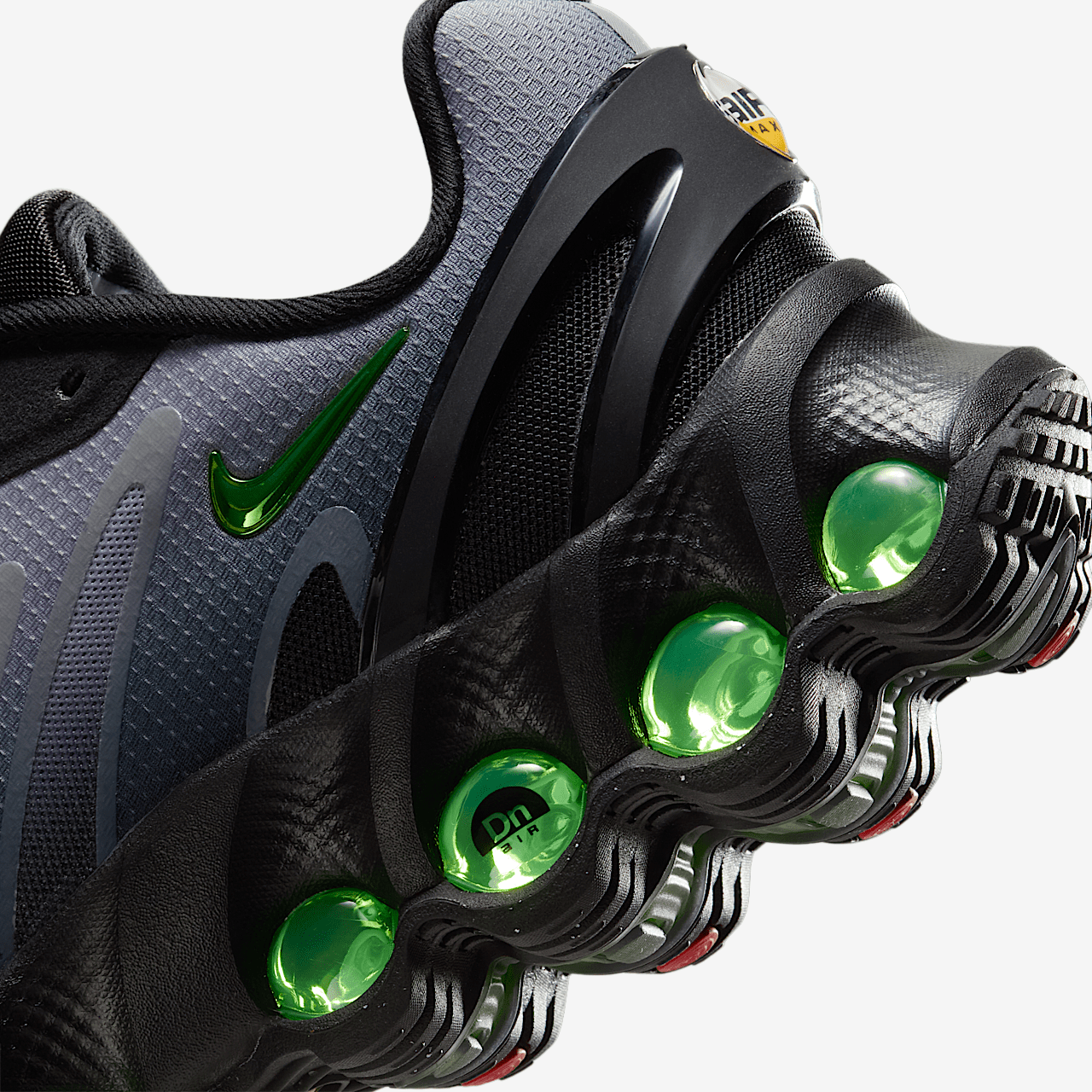 Nike Air Max DN sneaker Zwart/Light Smoke Grey/Zwart/Volt