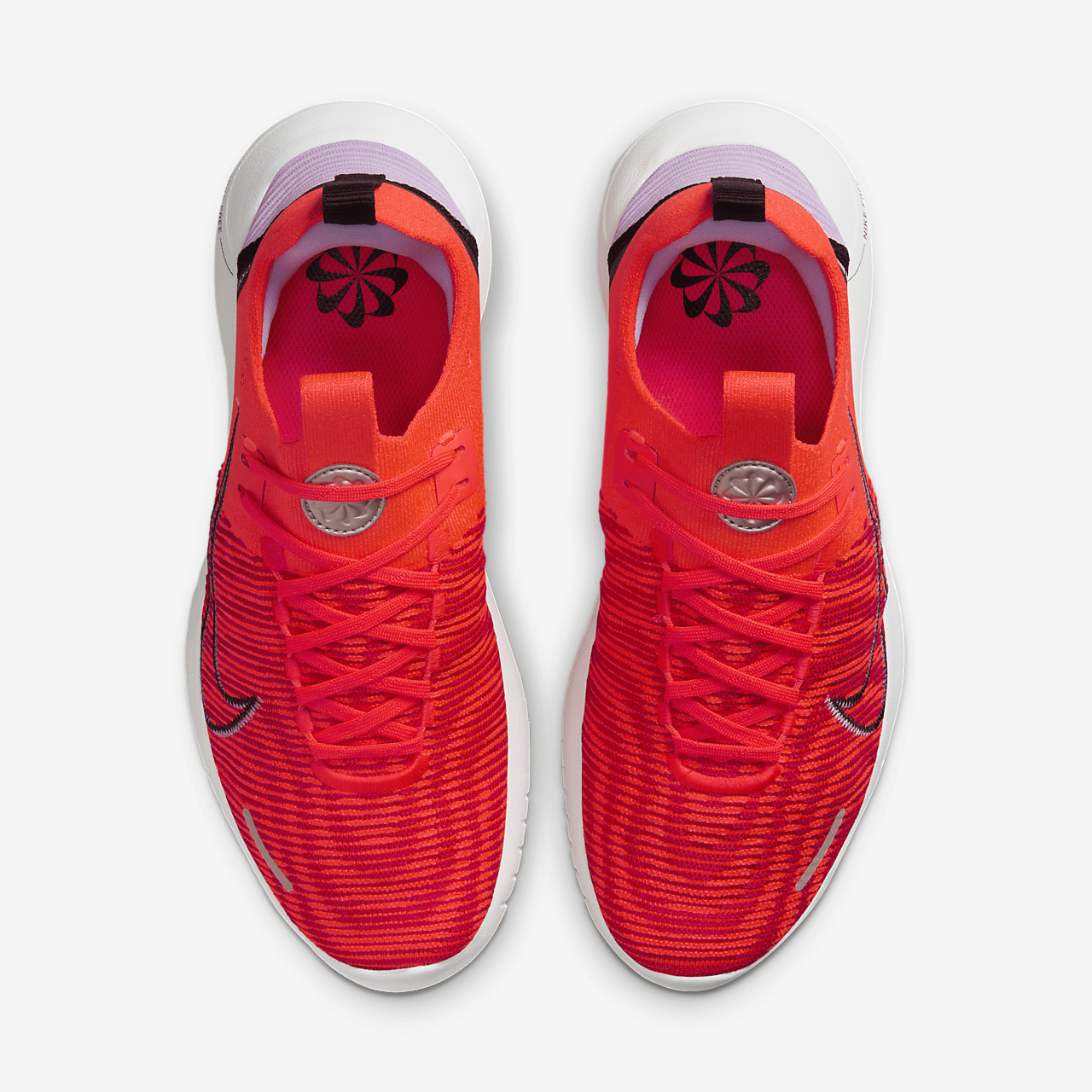 Nike Free sneaker Bright Crimson/University Red/Lilac Bloom/Zwart