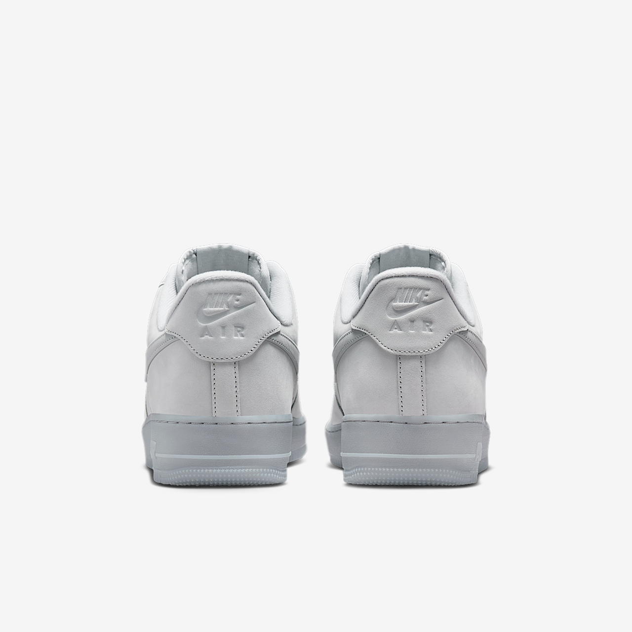 Nike Air Force 1 sneaker Wolf Grey/Zwart/Wolf Grey