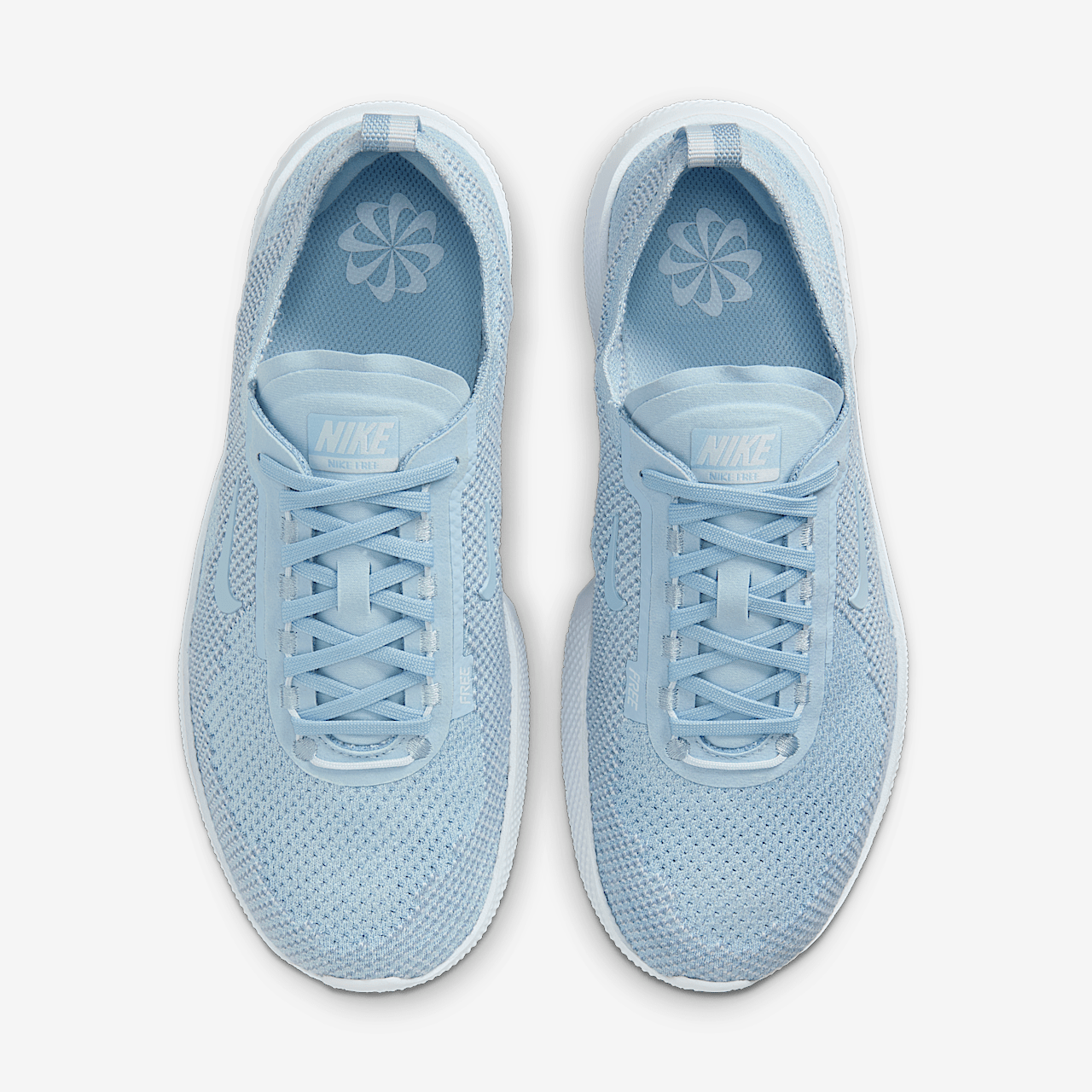 Nike Free sneaker Light Armory Blue/Ashen Slate/Football Grey