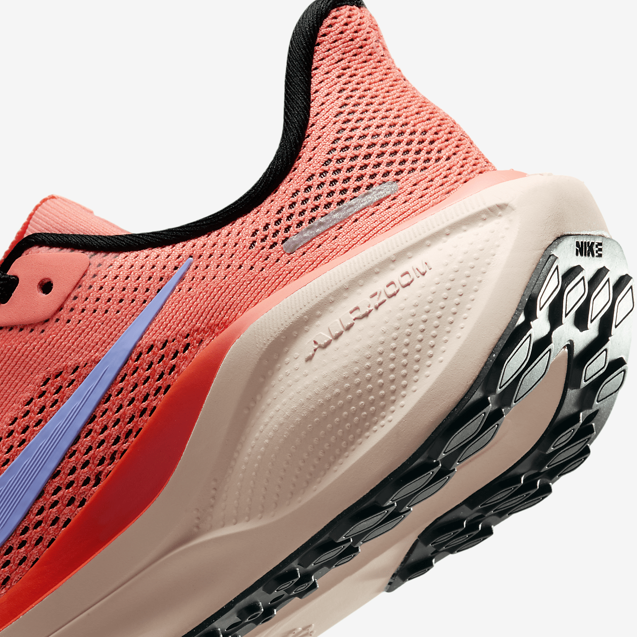 Nike Pegasus sneaker Light Wild Mango/Cosmic Clay/Zwart/Royal Pulse