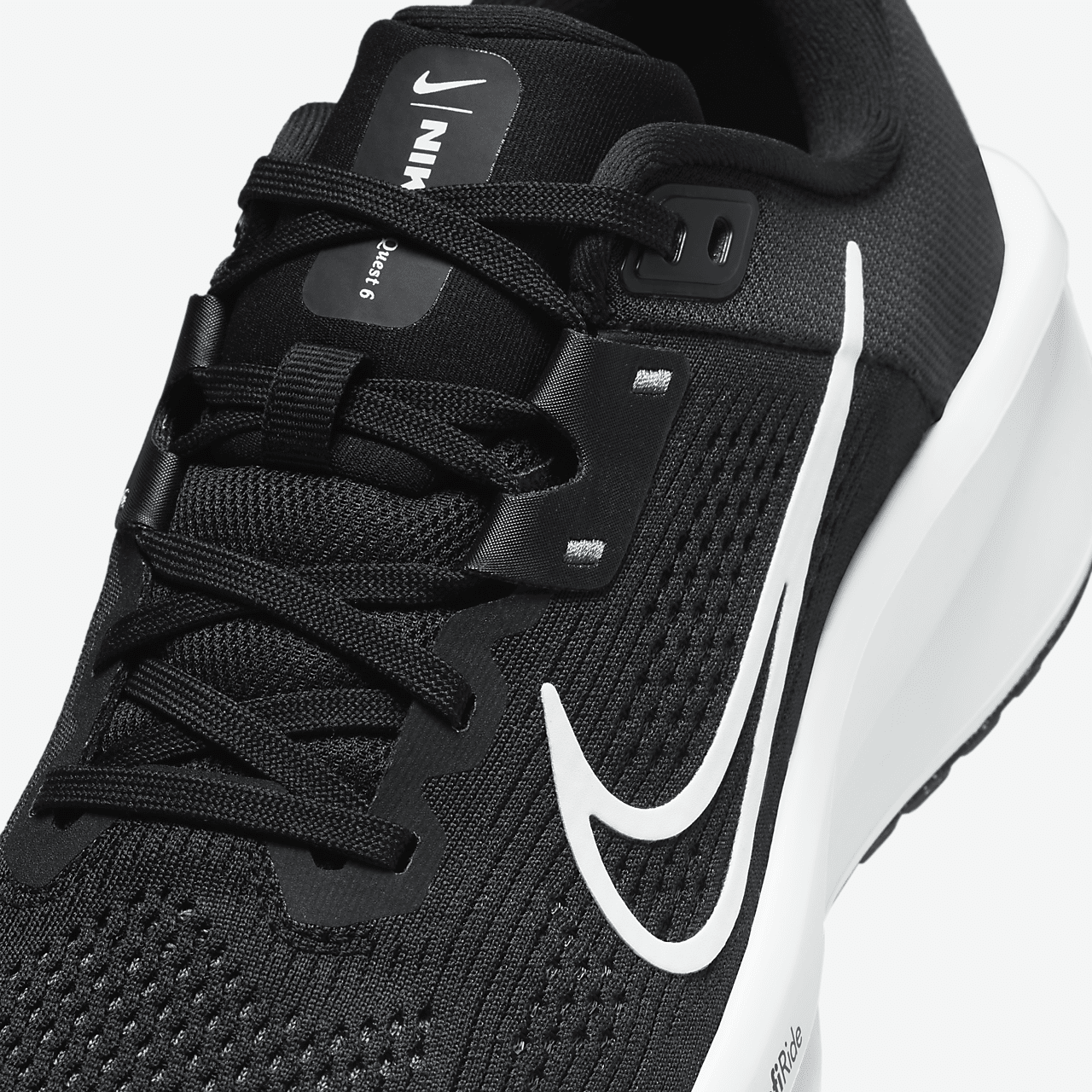 Nike  sneaker Zwart/Iron Grey/Wit