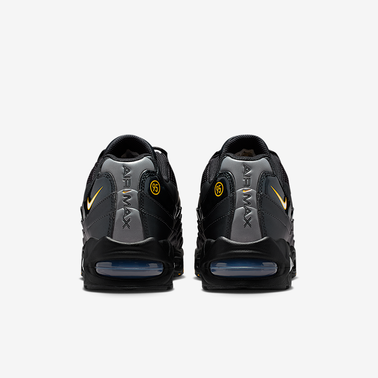 Nike Air Max sneaker Zwart/University Gold/Metallic Silver/Wit