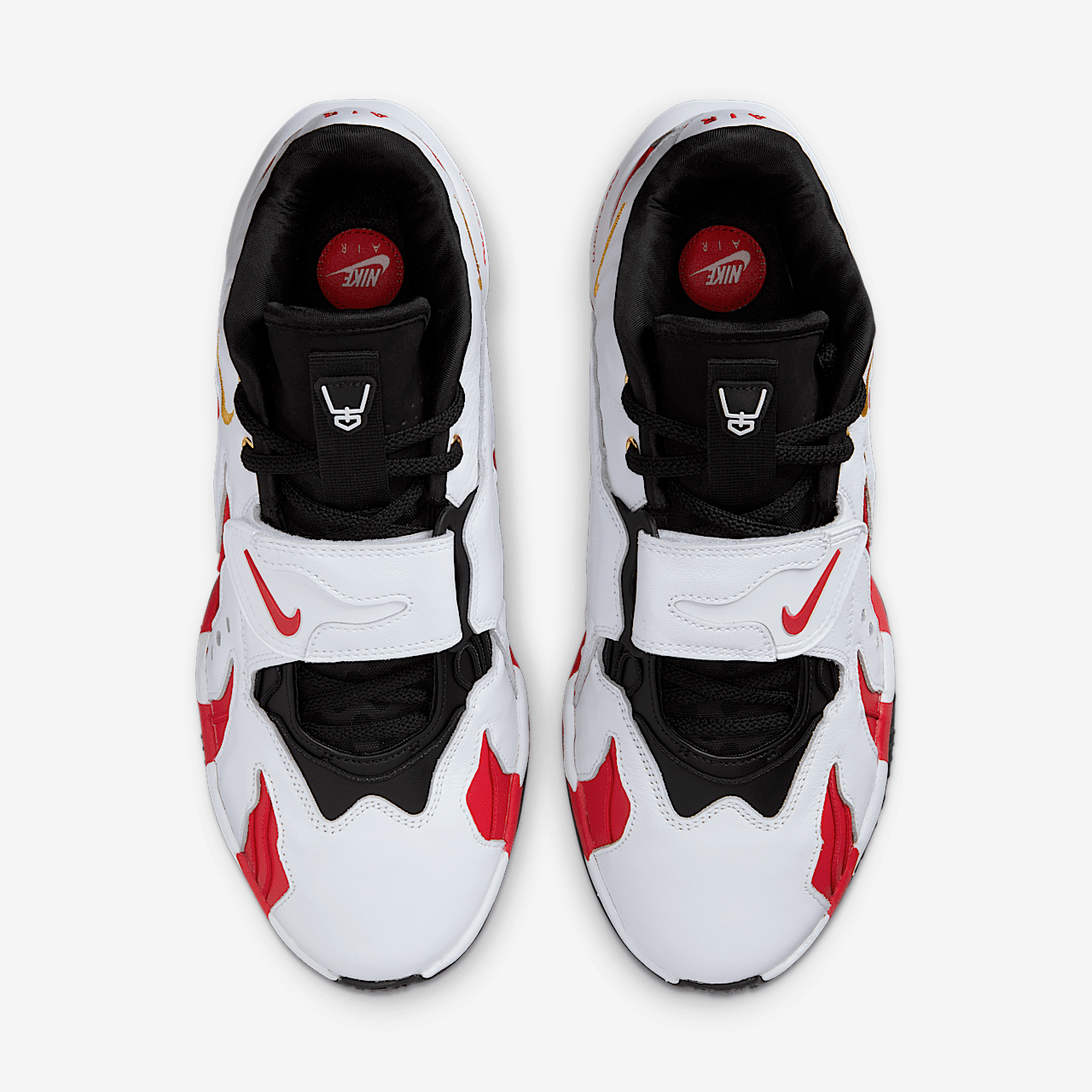 Nike LeBron sneaker Wit/Fire Red/Zwart/Metallic Gold