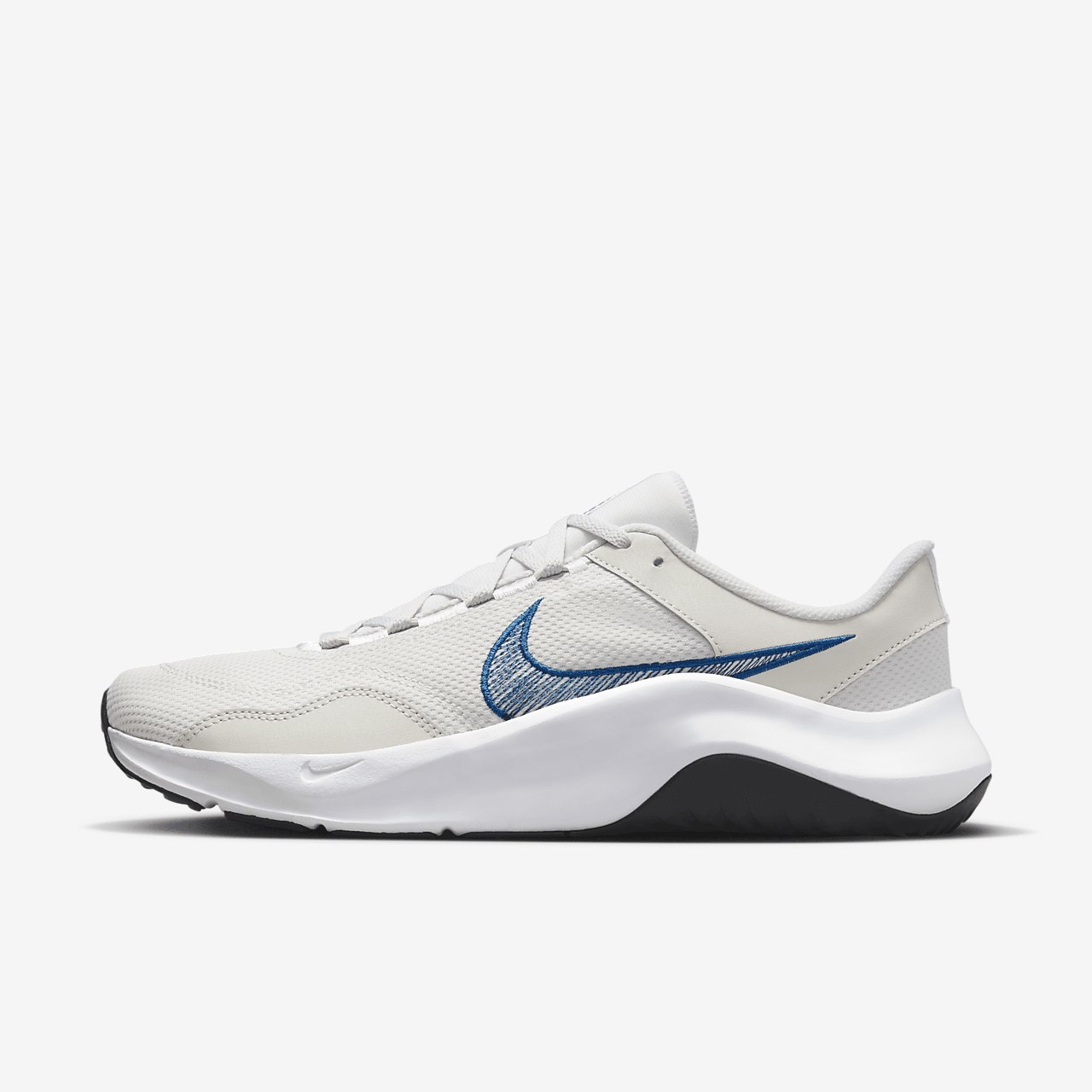 Nike  sneaker Platinum Tint/Wit/Zwart/Court Blue