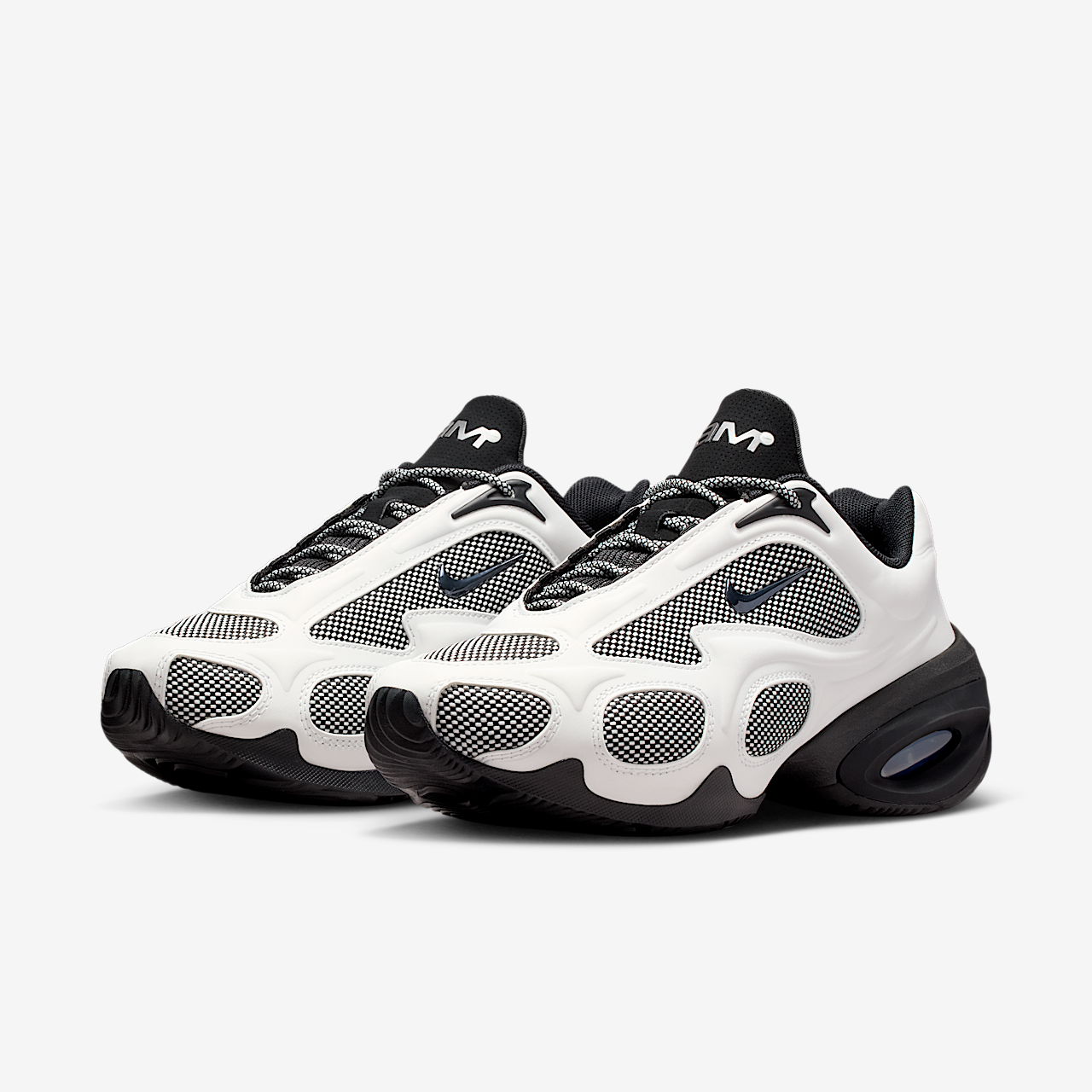 Nike Air Max sneaker Summit White/Zwart/Metallic Dark Grey