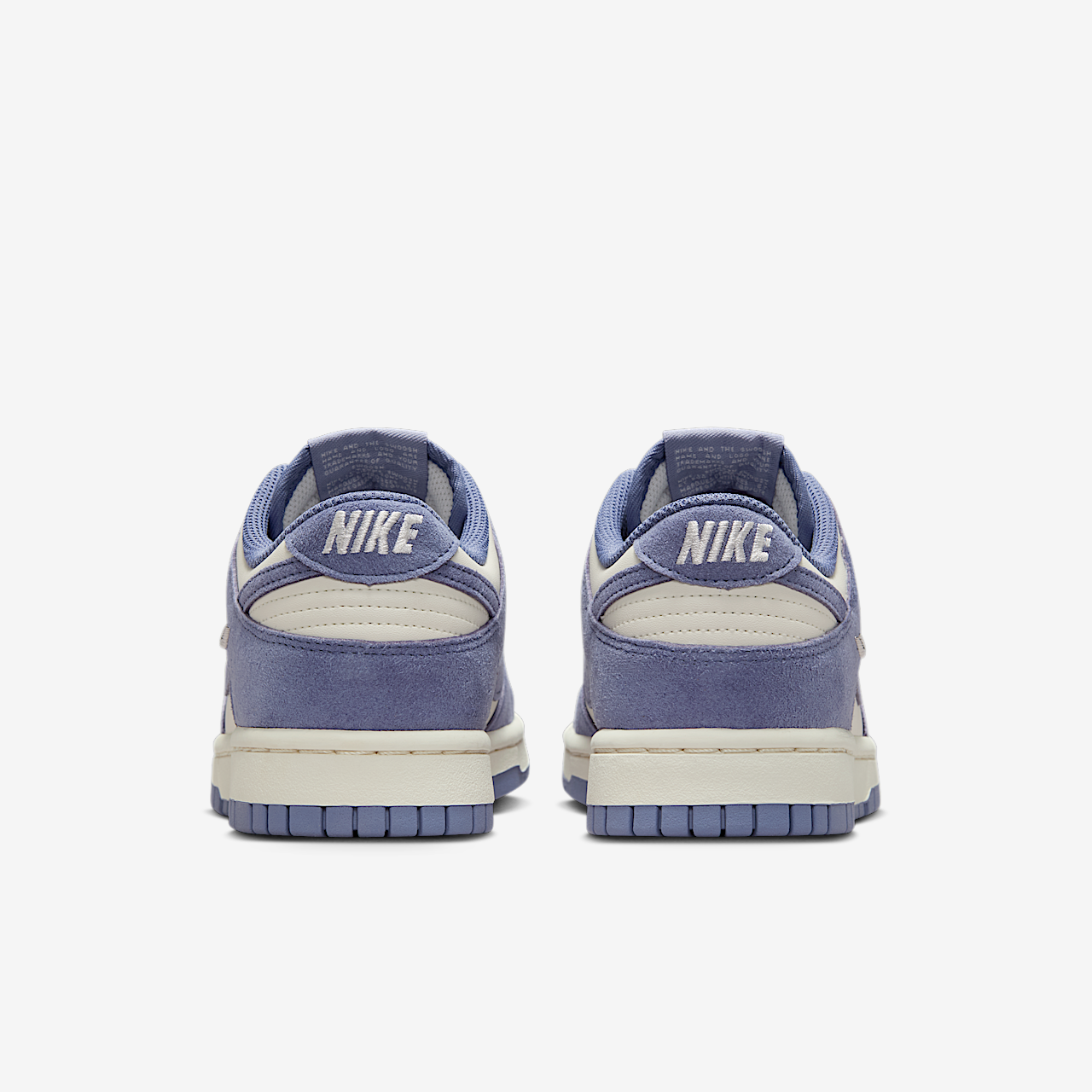Nike Dunk Low sneaker Sail/Metallic Silver/World Indigo