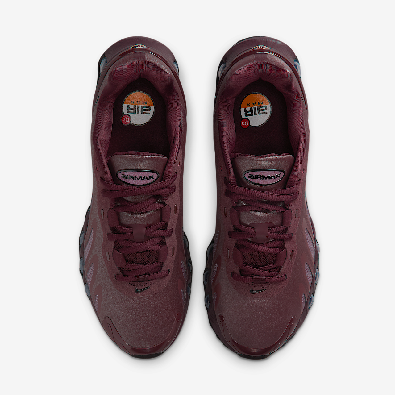 Nike Air Max DN sneaker Burgundy Crush/Burgundy Crush/Metallic Silver/Zwart