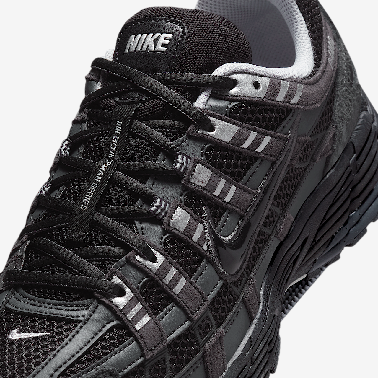 Nike P-6000 sneaker Anthracite/Chrome/Metallic Silver/Zwart