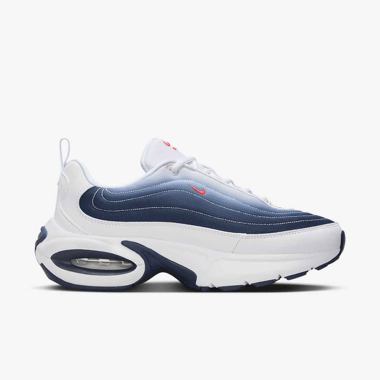 Nike Nike Air Max Portal sneaker Wit/Midnight Navy/Bright Crimson