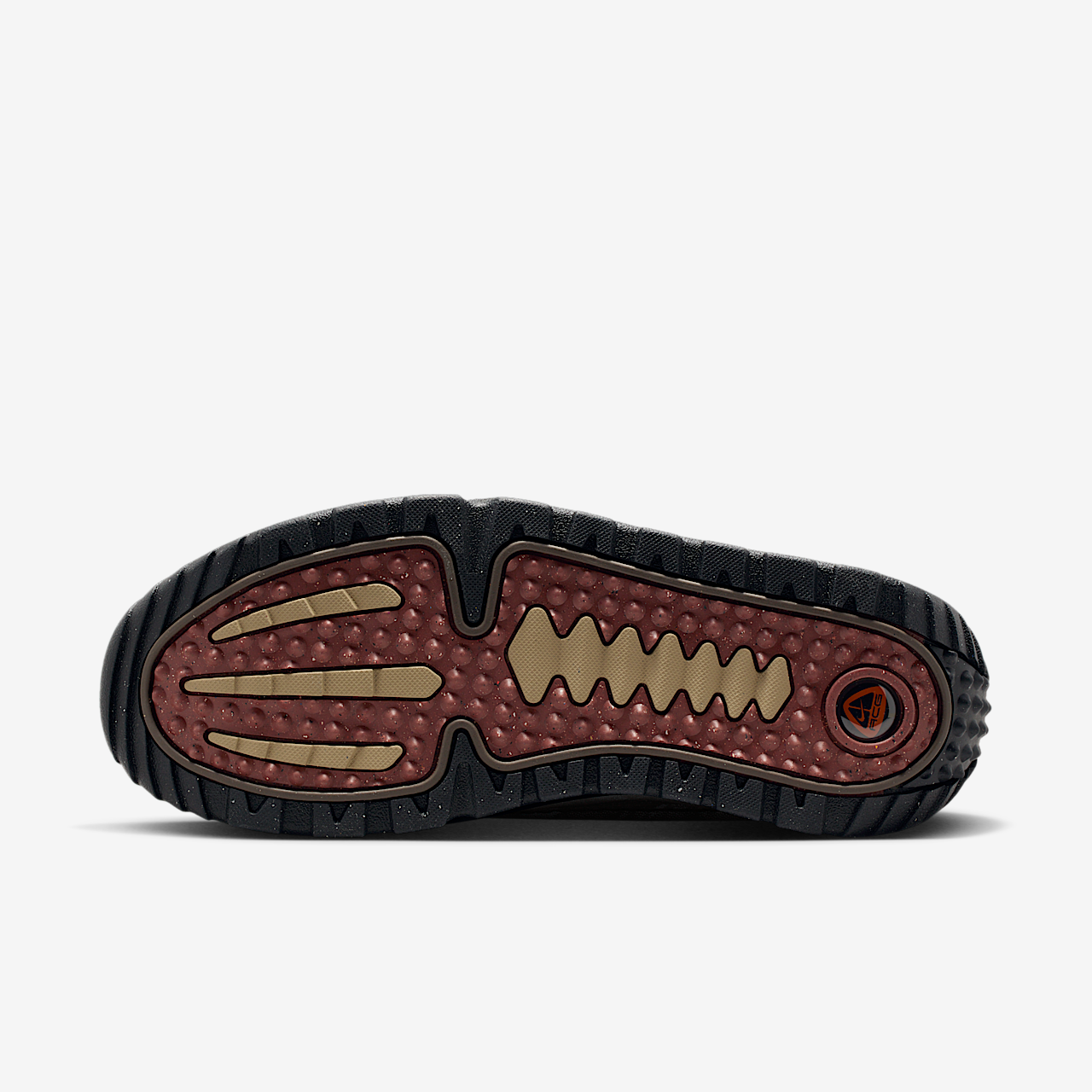 Nike ACG sneaker Light Orewood Brown/Zwart/Red Sepia/Khaki