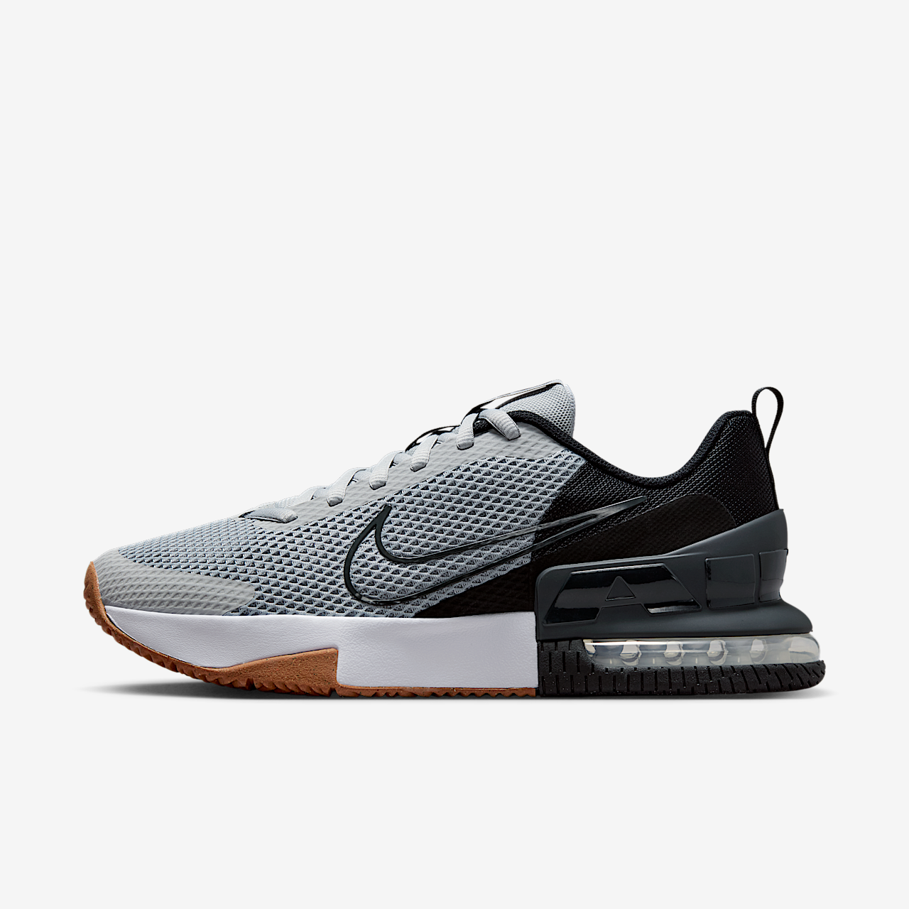 Nike Air Max Alpha sneaker Light Smoke Grey/Zwart/Gum Medium Brown/Anthracite