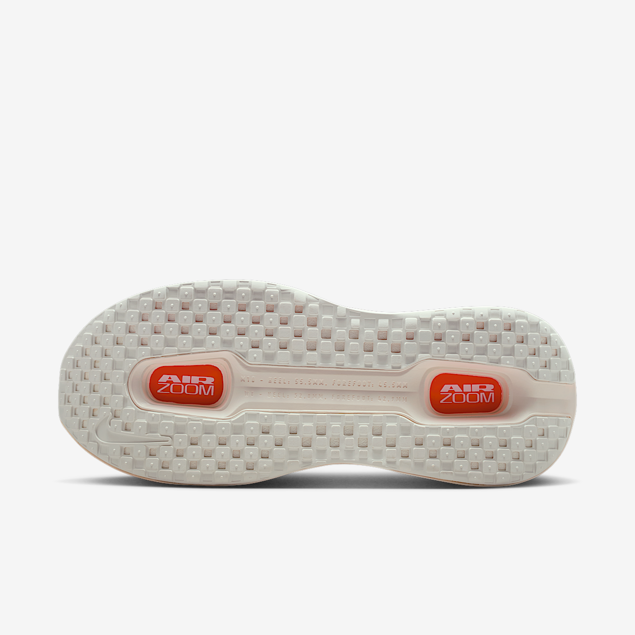 Nike Vomero sneaker Sail/Coconut Milk/Total Orange/Zwart